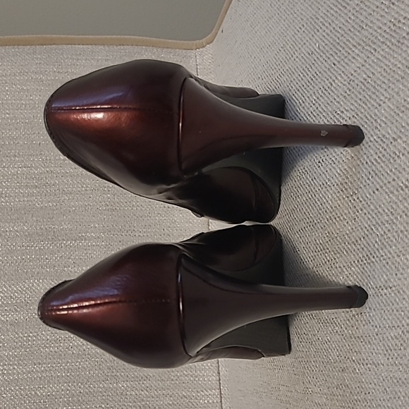 Sz 6 New Leather Pumps Townshoes - Picture 3 of 9